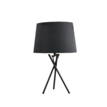 Cross Stand Lamp - Black